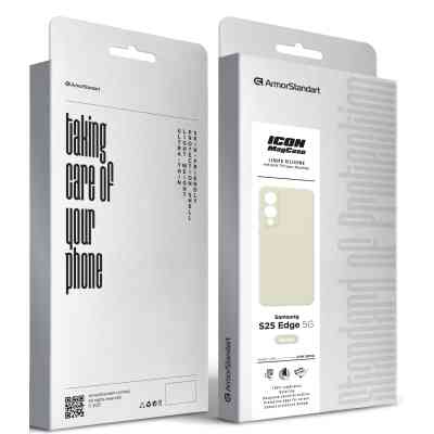 Чохол до мобільного телефона Armorstandart ICON2 MagCase Samsung S25 Edge 5G Beige (ARM88092) Вінниця