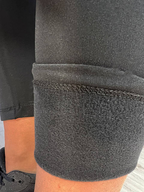 Лосины женские Oysho 122 утепленные дайвинг с начесом черные, черный, 2XL Киев - изображение 16