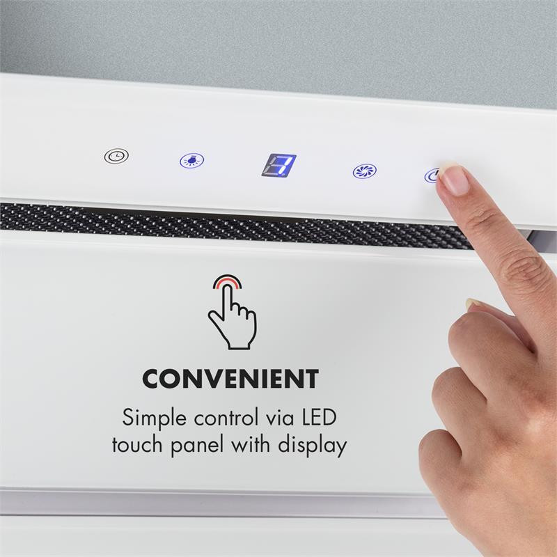 Монтажний комплект Gusteau Hektor піч + витяжка основи 2950 Вт 64 л 530 м3/год біла неіржавка сталь Рівне - фото 8