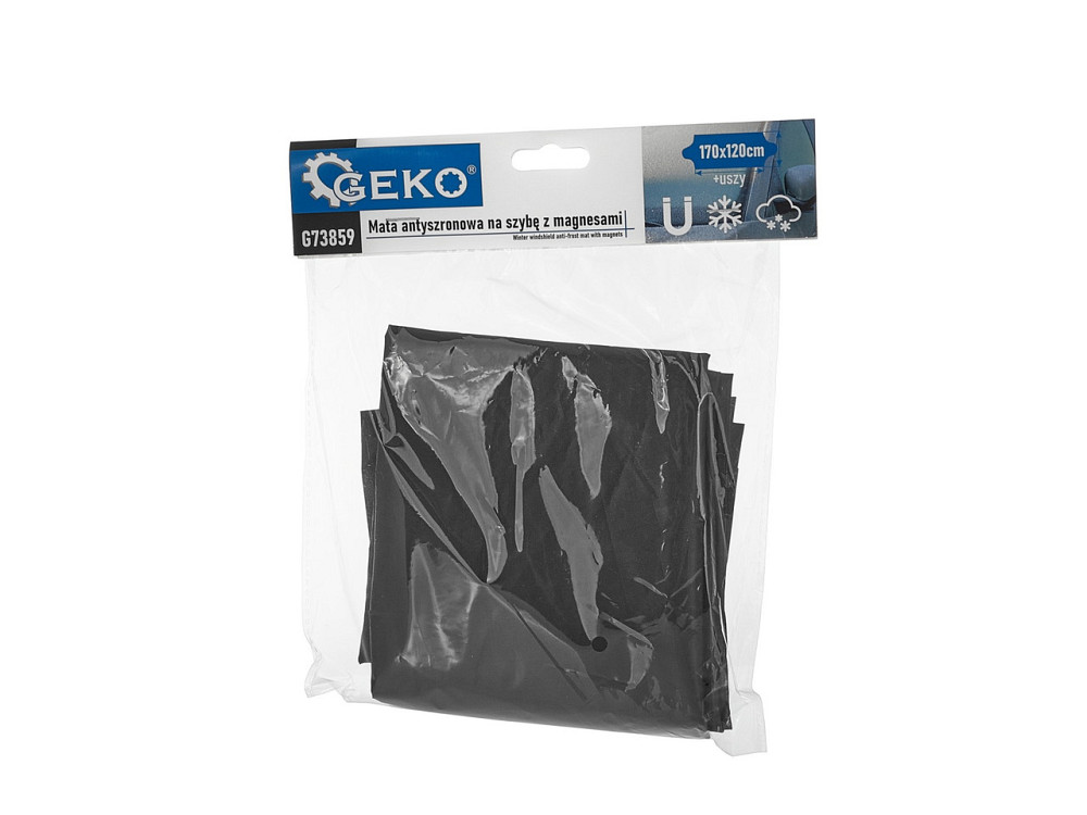 ПротиМорозний / ПротиСонячний килимок на лобове скло з магнітами 170х120см + вушка Киев - изображение 7