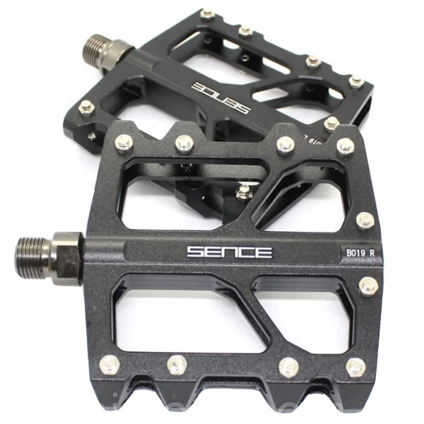 Велосипедные педали на промышленных подшипниках Feel Fit черные JTB-020 Бровары - изображение 1