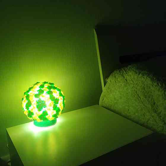 Світильник-нічник "Букет жовто-салатових троянд" Дніпро