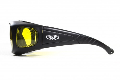 Окуляри захисні з ущільнювачем Global Vision Outfitter (yellow) Anti-Fog, жовті Запоріжжя - фото 3