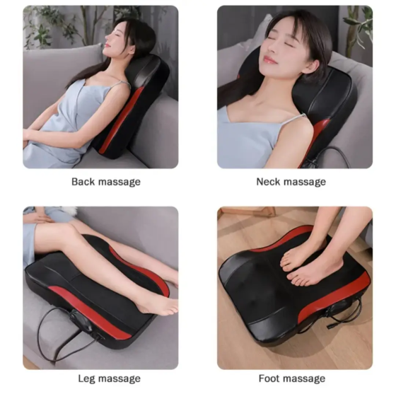 Массажная подушка Shiatsu-168 для шеи, спины, поясницы и тела Винница