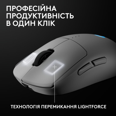 Мишка Logitech G Pro 2 Lightspeed Wireless White (910-007302) Вінниця - фото 2