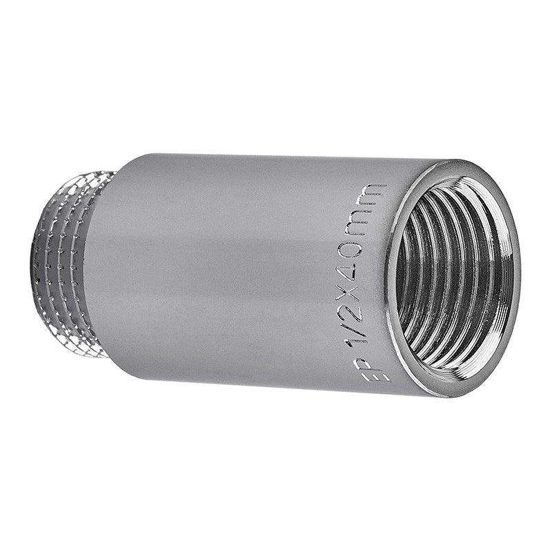 Подовжувач Europroduct EP.E040.Chr - 1/2"MF-40мм хром (EP6126) Київ - фото 3