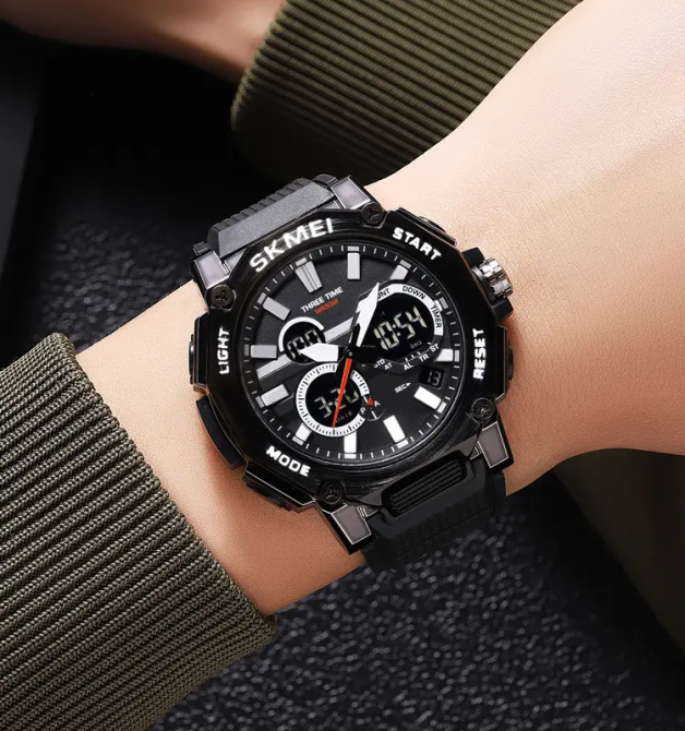 Часы мужские наручные Skmei 2219 (Черный) Киев - изображение 5