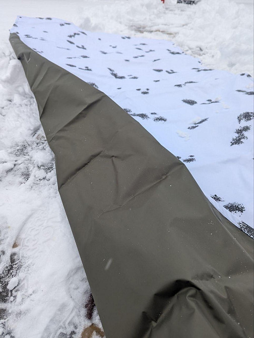 Тент антитепловізор, накидка анти тепловізор, екран захист від тепловізора Днепр - изображение 3