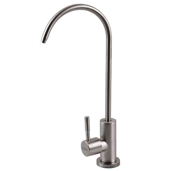 Кран для зворотнього осмосу Globus Lux ALPEN SBT1-55M-00 моно SUS304. Нержавійка з Quick Fitting Київ