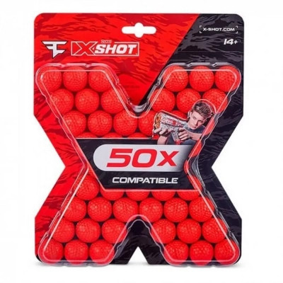 Игрушечное оружие Zuru Набор шариков CHAOS FAZE (50 шариков) (36506) Винница - изображение 1