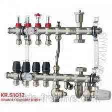 Колектор нижнє підключення 1012 нержавійка в зборі на 4 виходи Харків