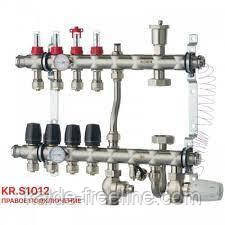 Колектор нижнє підключення 1012 нержавійка в зборі на 4 виходи Харків - фото 3