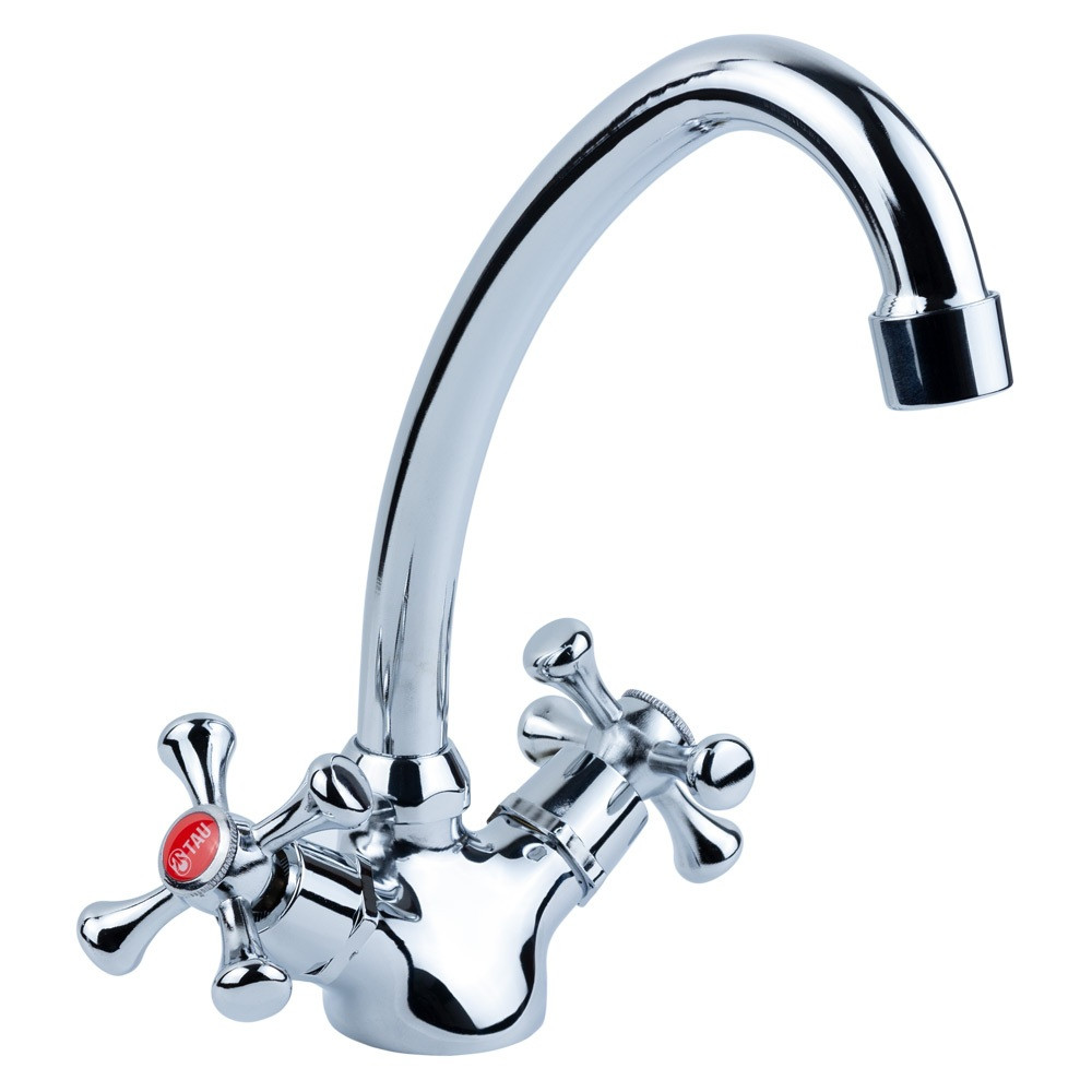 TAU Смеситель s85 ½" для кухни на шпильке TAU VN-5B160C (9885140) Коломия - фото 1