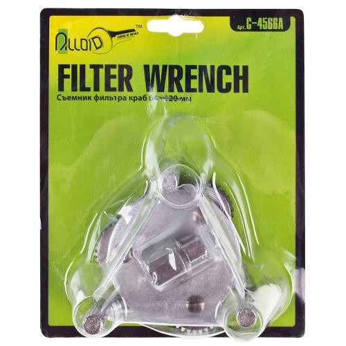 Знімач фільтра краб 75 - 120 мм, прямий (С-4566A) Alloid Одеса - фото 2