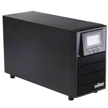 ДБЖ NJOY Aten Pro 2000 (PWUP-OL200AP-AZ01B), Online, 3 x Schuko, USB, LCD, метал Чорний Харків