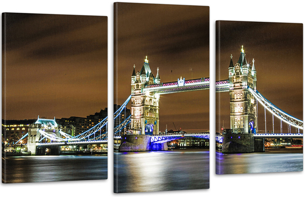 Модульная картина Лондон (53x100см)  Art-106_3 Киев - изображение 1