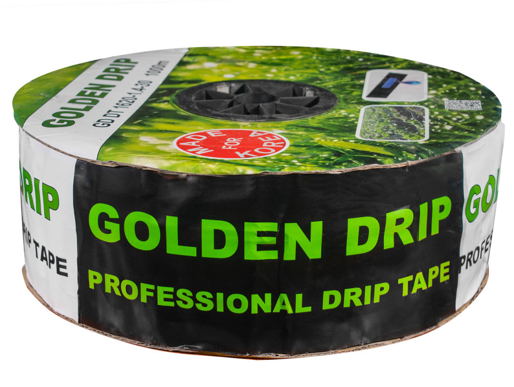 Стрічка Крапельна 8 mil крок 30 см бухта 1000 метрів емітерна GOLDEN DRIP Дніпро - фото 8