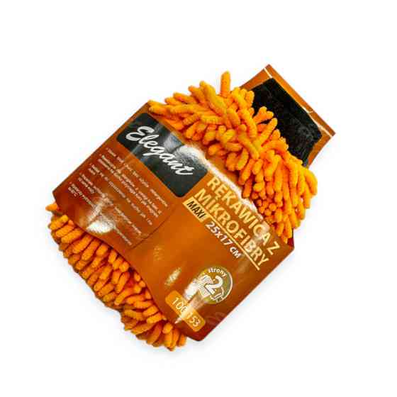 Серветка "рукавичка" (25х17) оранжева мікрофібра Мукачево