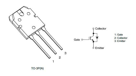 IGBT транзистор 1200В 25А с диодом, TO-3P Киев - изображение 7