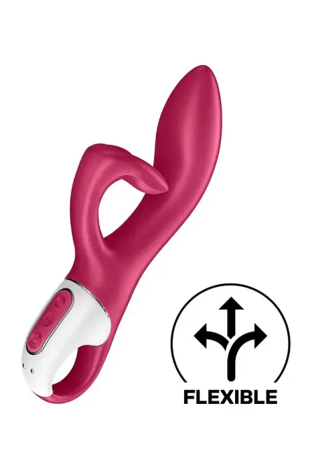 Вібратор-кролик із потрійним відростком Satisfyer Embrace me Berry, 2 мотори, діаметр 3,6 см Львів - фото 3