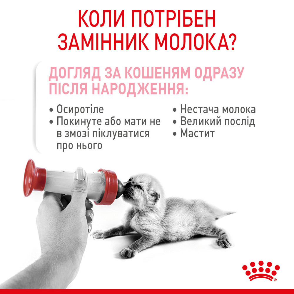 Молоко для новонароджених кошенят ROYAL CANIN BABYCAT MILK 0.3 кг Київ - фото 2