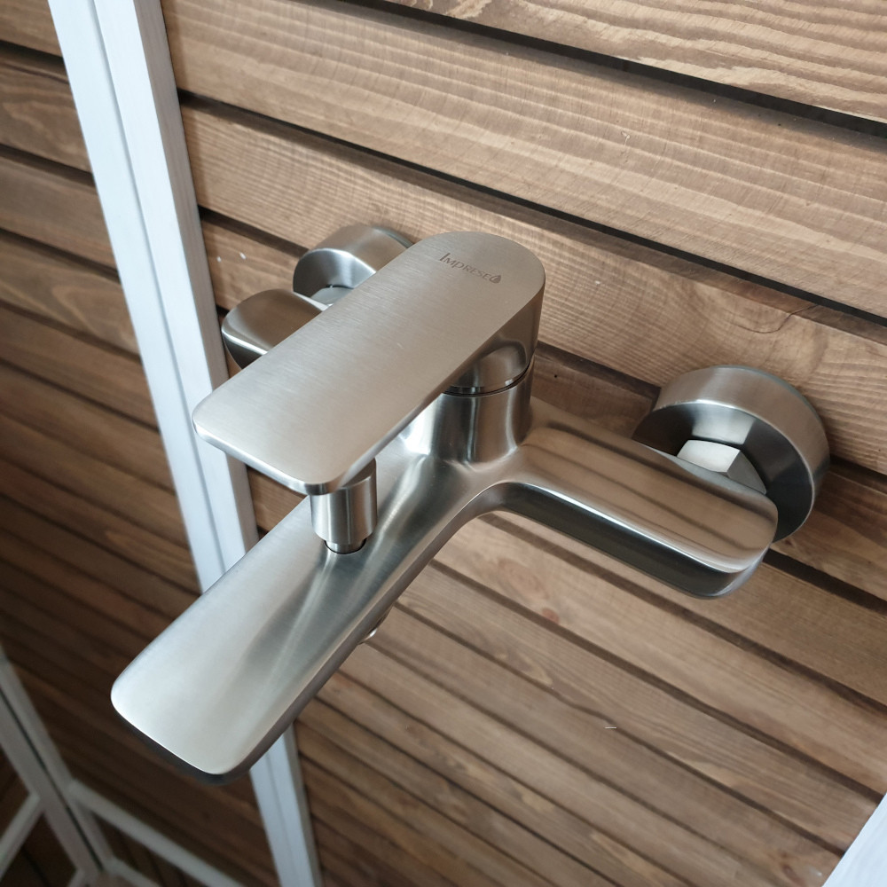 Змішувач для ванни Imprese BILINA 10225BN нікель Київ - фото 4