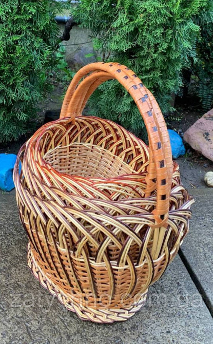 Набір кошиків, плетених із лози, 4 шт Київ - фото 2
