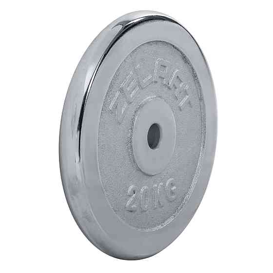 Блин (диск) хромированный 20 кг d-30мм Zelart-7786-20 Киев