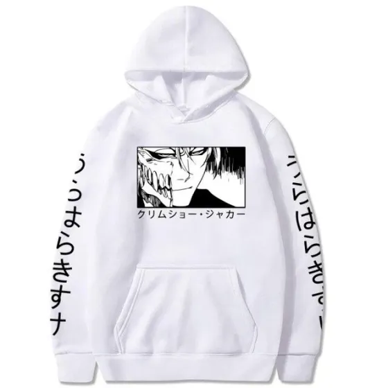 Худі, біла аніме для підлітка хлопчика 2765867176 розмір 150 см Дніпро
