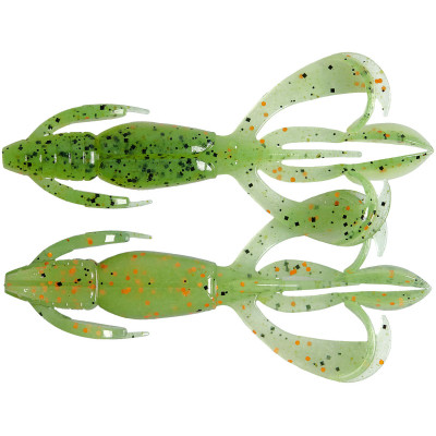 Силикон рыболовный Keitech Crazy Flapper 2" (8 шт/уп) EA05 Hot Fire Tiger (1551.14.57) Винница - изображение 1