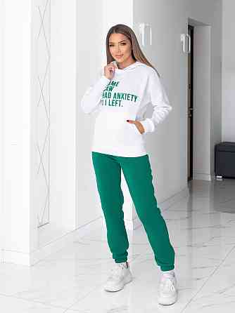 Женский теплый спортивный костюм 