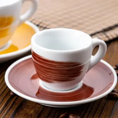 Чашка Ancap cappuccino large 260 мл, серія Verona Millecolori Brown (35130) Винница