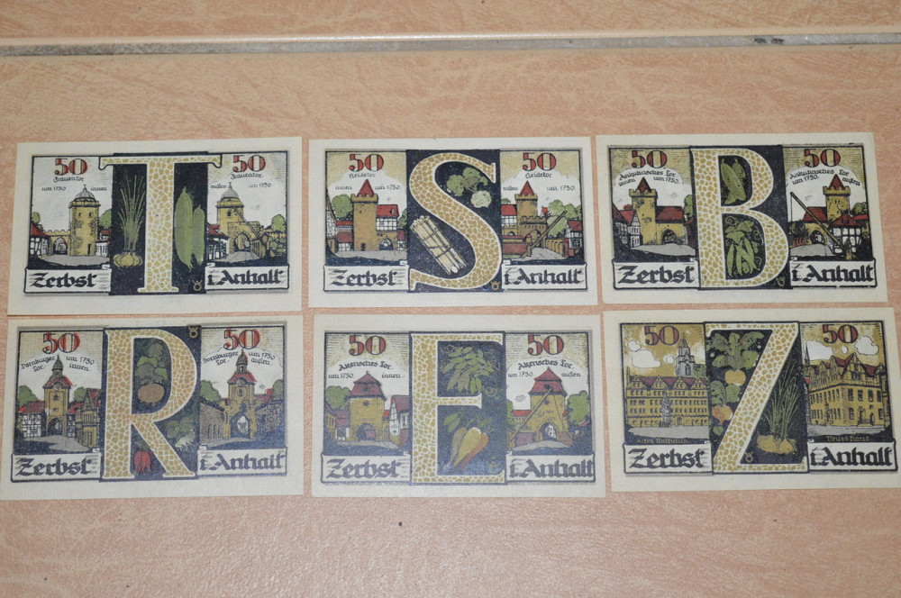 Німеччина. Нотгельд. 50 Pf 1921 року ( 1 ) Полтава - фото 1