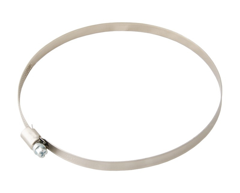 MASTERTOOL Хомут черв'ячний MASTERTOOL German type W2 DIN 3017 9.0 мм Ø 130-150 мм 5 шт 20-1953 Коломия - фото 2