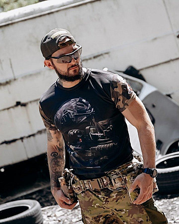 Тактична потовідвідна футболка oblivion Sniper ДЛ7350 Київ - фото 8