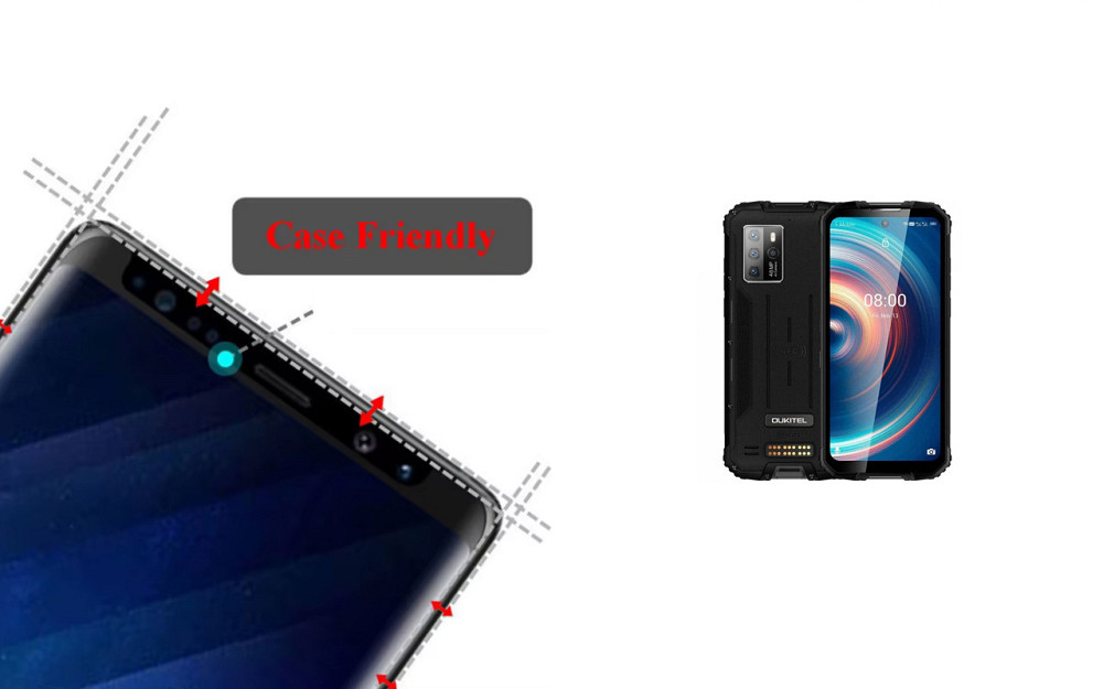 Захисне скло HyperGlass Pro для Oukitel WP10 – максимальна чутливість та захист Київ - фото 4
