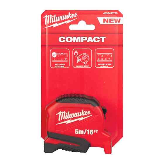 Рулетка Pro Compact MILWAUKEE (Gen 2), 5м/16фт, (25мм) Одесса