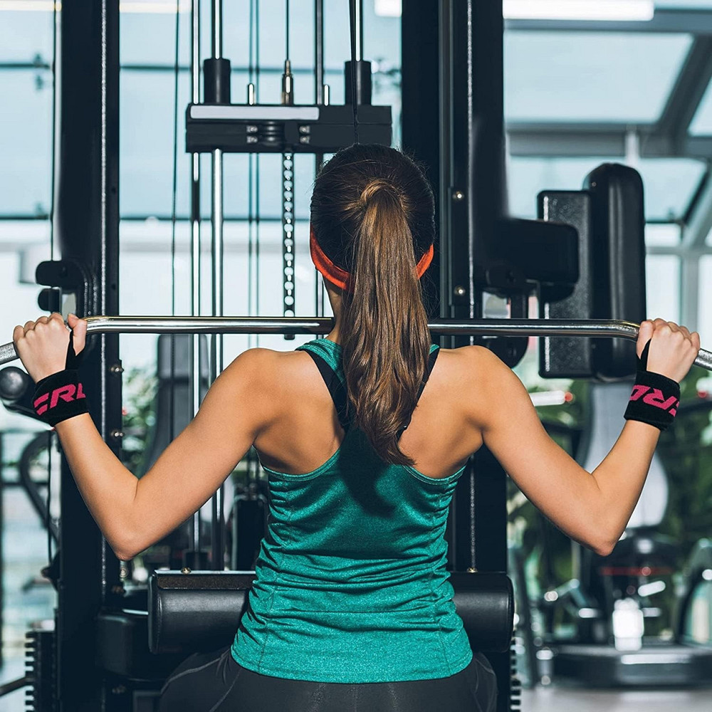 Бинты для запястий (кистевые бинты) RDX W2 Gym Wrist Wraps Pink Pro Киев - изображение 6