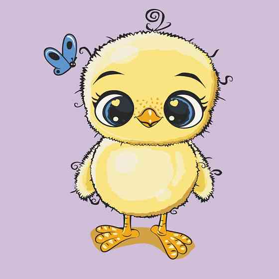 Картина за номерами "Курчатко" Art Craft 15094-AC 30х30 см Вінниця