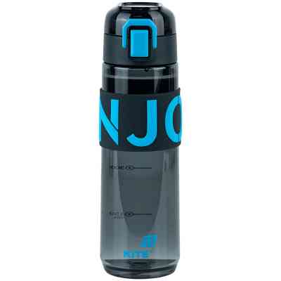 Бутылка для воды Kite 680 мл чорно-блакитна (K25-1233-2) Винница