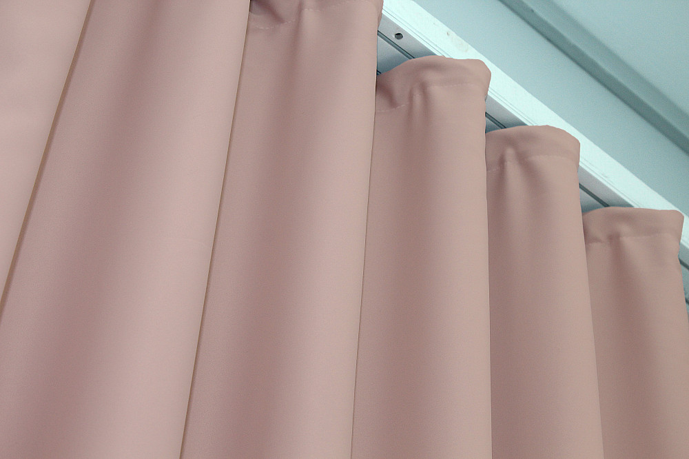 Комплект готовых штор VR-Textil Блэкаут Midnight № 1226ш Светло-пудровый 150х270 см 2 шт (33-0073) Киев - изображение 4