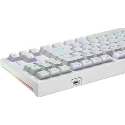 Клавіатура Aula F3032 White keycaps plus 21 Yellow keys KRGD Brown USB UA White (6948391201757) Вінниця