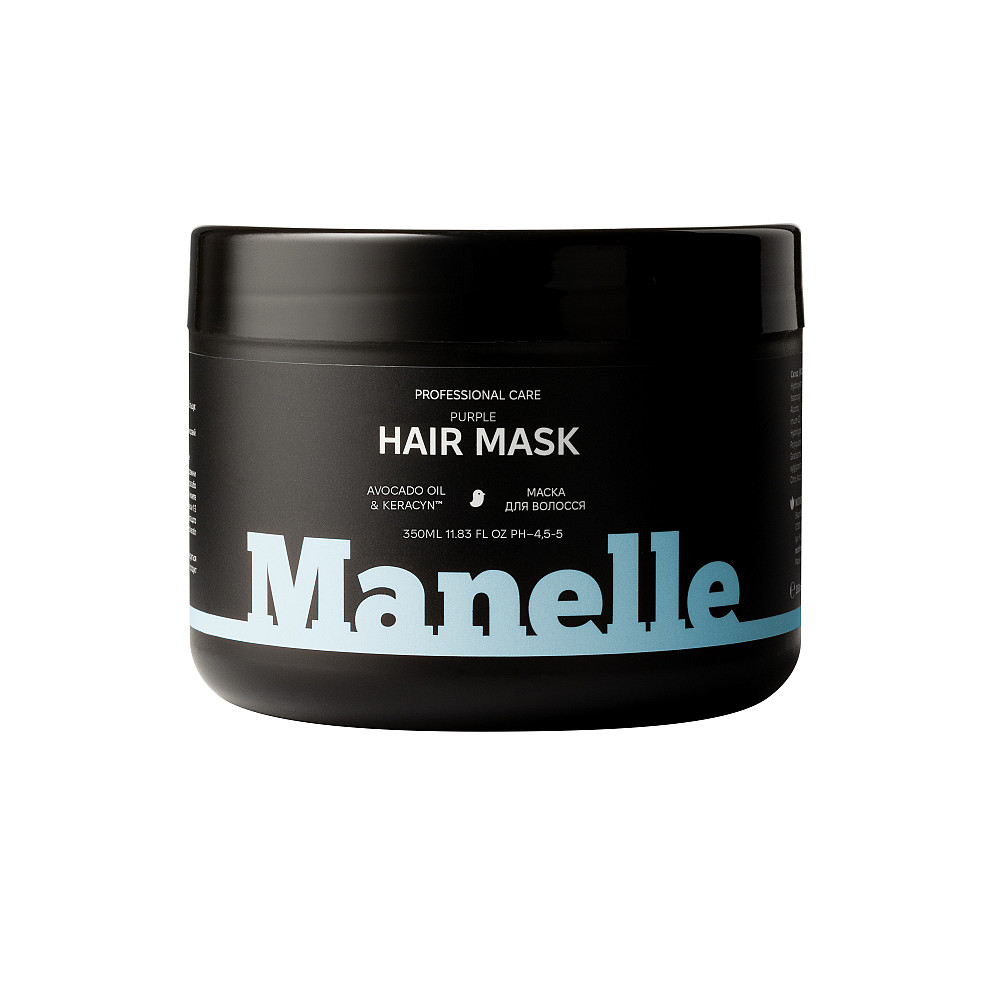 Тонирующая маска для волос Рrofessional care - Avocado Oil & Keracyn Manelle 350 мл Киев - изображение 5