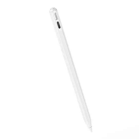 Стилус HOCO GM112 Intelligent anti-lost active capacitive pen with digital display pad dedicated White 6942007634588 Одеса