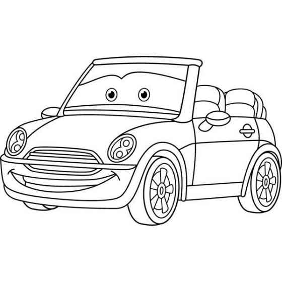 Дитяча розмальовка ArtCraft Машинка для прогулянки 25х30 см (15120-AC) Харків