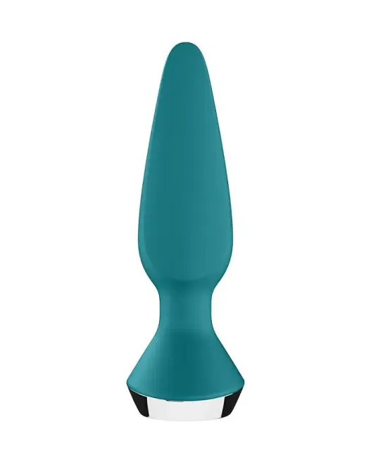 Анальна смарт-вібропробка Satisfyer Plug-ilicious 1 Petrol Львів - фото 5