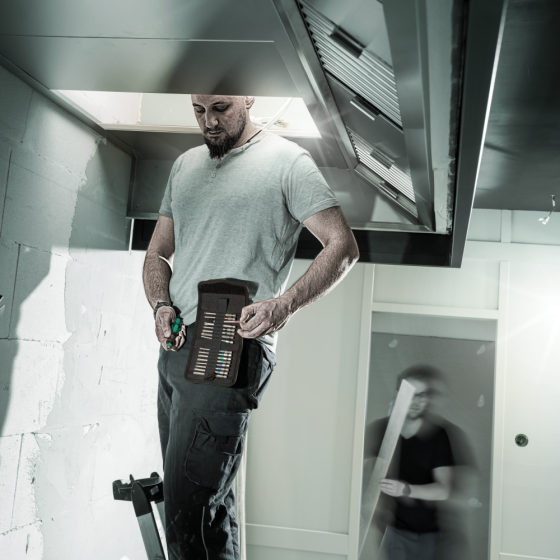 Отвертка Wera Kraftform Kompakt набор 17шт, битодержатель 1/4