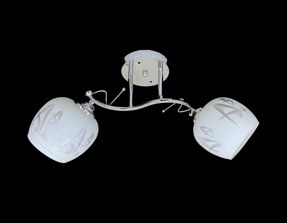 VALESO Люстра на два плафона 9509F/2 хром Коломия - фото 1