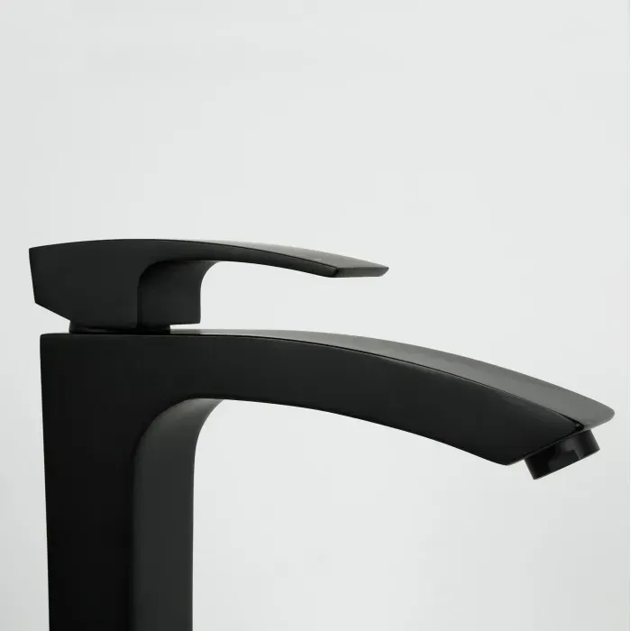 Смеситель для раковины высокий GAPPO G1007-16 черный Киев - изображение 6