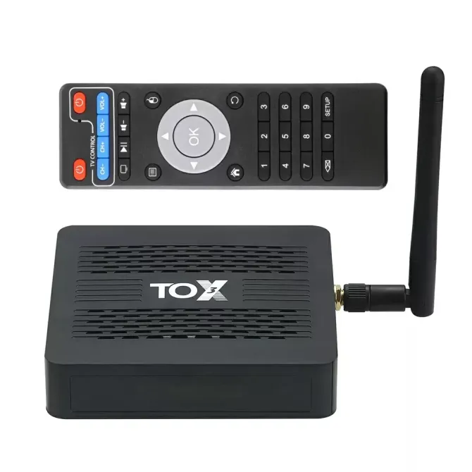 Смарт ТВ приставка TOX3 4/32 Гб Smart TV Box Android 11 Андроїд ТВ бокс Київ - фото 8